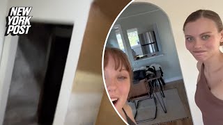 Women horrified to discover peepholes, hidden rooms and secret tunnels in Airbnb