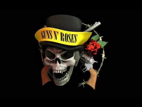 3D Maya Guns N' Roses Logo Rotation