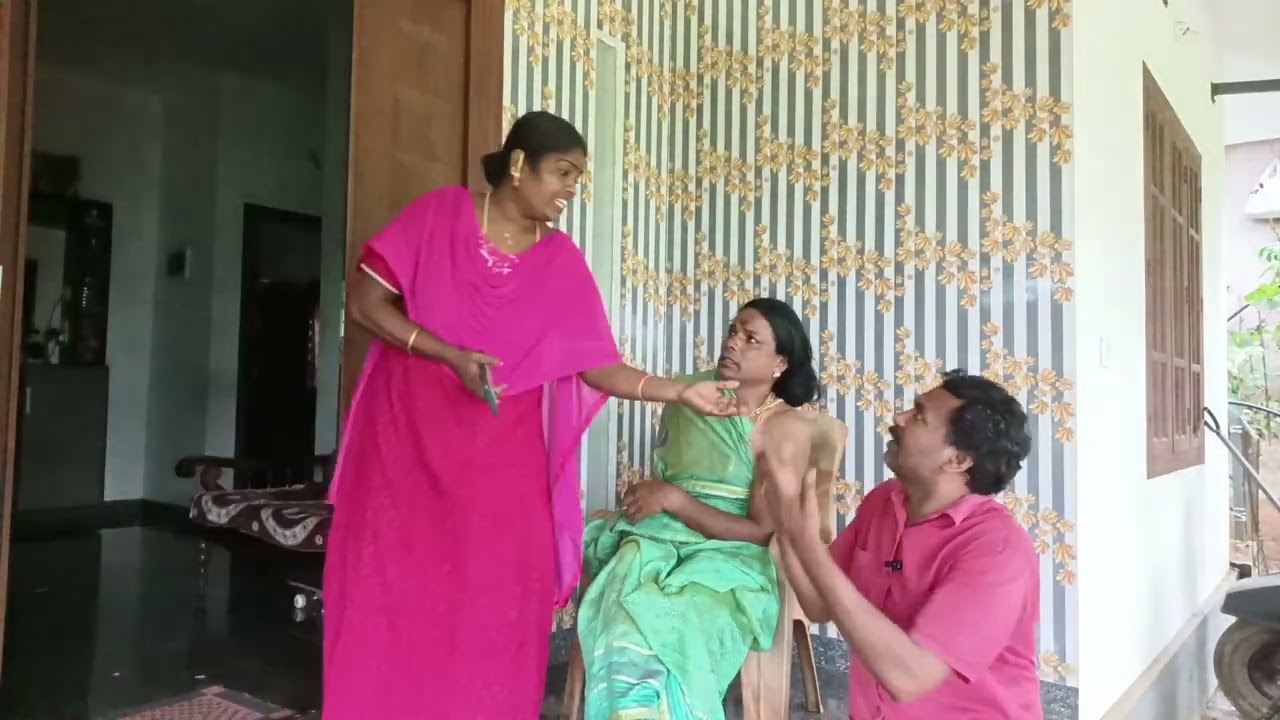 தேரை இழுத்து தெருவில் விட்டாச்சு.....@santha7469 #comedy #couplegoals #trending