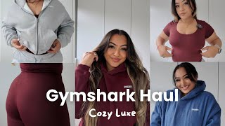 New Gymshark Cosy Luxe Haul 🦈 | Size Medium Try-On & Review | Comfy Fits for Cold Days ☁️ screenshot 5
