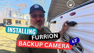 Install furrion 4 3 inch backup camera on family Jayco RV