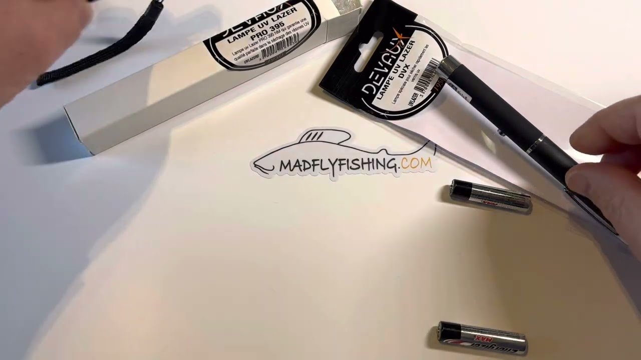 Présentation lampes laser UV DEVAUX (DVX) pêche mouche