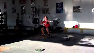 Daniel Wiitanen cleans 142.5kgs