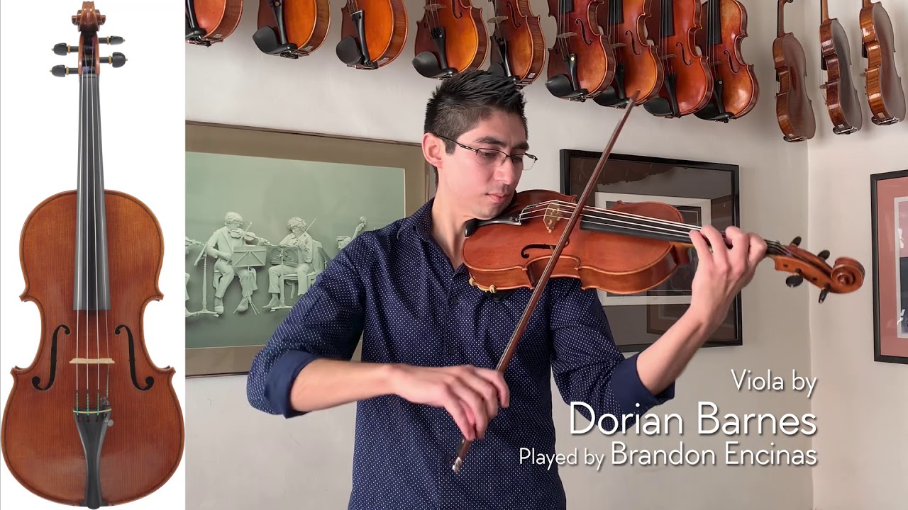 (SOLD) Dorian Barnes 2020 viola / Brandon Encinas / at the Metzler Violin Shop