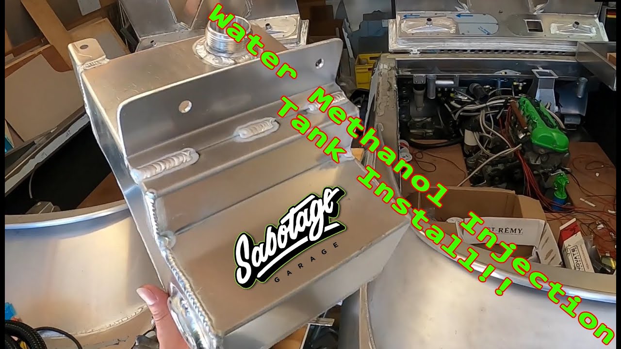 Turbo Jet Boat Build NZ PT16 - Water Methanol Injection Tanks Complete ...