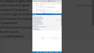 JavaScript: Print 1 to N with a for loop in seconds | #shorts #javascript #dsa #js #coding #tamil #a