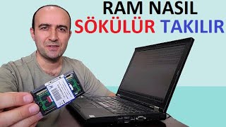 Laptop ram yükseltme | Dizüstü bilgisayar ramı nasıl çıkarılır | Klavye Nasıl Çıkarılır Lenovo T410