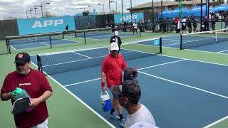 Adam MacKinnon & Mark Hamilton vs Craig Huft & Michael Tow - APP Sacramento -  Mens Senior Pro screenshot 4