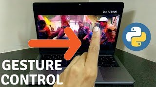 Gesture Control Your Media Player with Python | Hand Gesture Recognition | Machine Learning | OpenCV