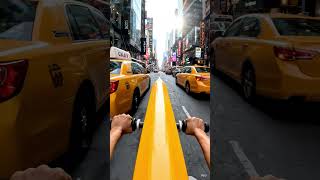 Riding Through the City on a Giant Pencil! ✏️