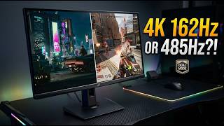 Best Gaming Monitor Under $399 ASUS ROG 4K 162Hz + FHD 485Hz