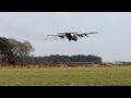 Lockheed C-130 Hercules G781 in de landing Rw.10 Gilze-Rijen