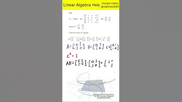 [University Linear Algebra] Block Matrix Product: Y = ABA (Quiz-Exam level questions)