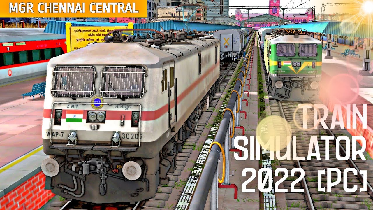 Railworks: 22808/MGR Chennai Santragachi AC SF Express Coupling ...