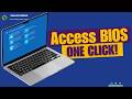 The Only Way to Enter BIOS on a Fast PC (One-Click Shortcut!)