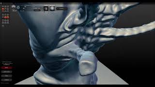 H.R. Giger Inspired Alien Design