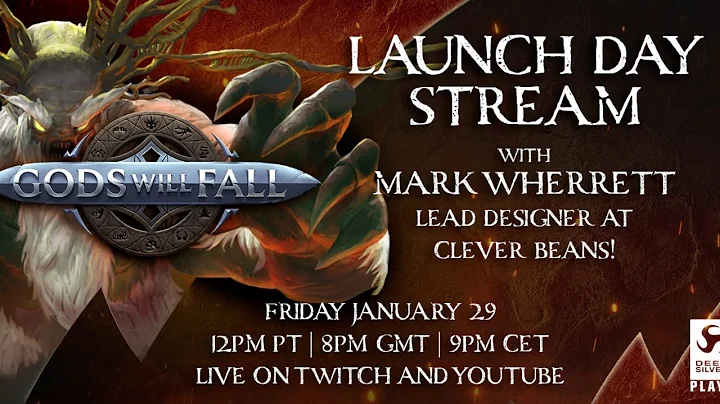 Gods Will Fall - Launch Day Stream with Mark Wherr...