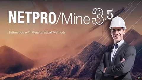 NETPRO/MINE Features - Estimation with Geostatistical Methods