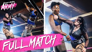 Gia Scott Vs Blair Onyx Full Match Womens Wrestling Army