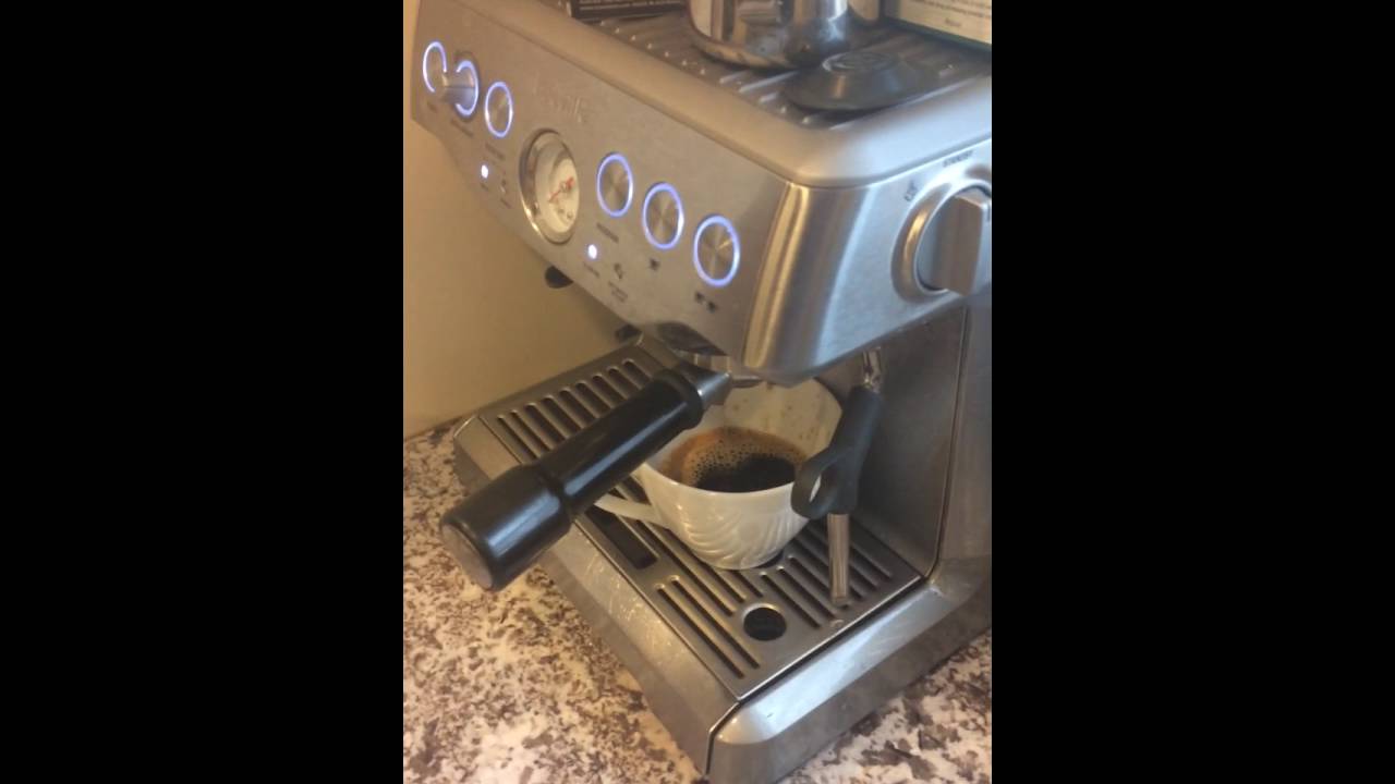 Breville problem filling cup to slow water leaks into reservoir YouTube