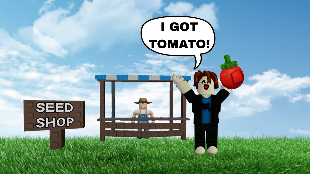 TOMATO! AND TORNADO! (Grow A Garden)