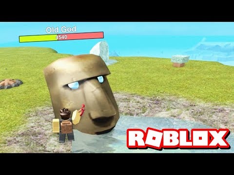 Defeating The Old God Roblox Booga Booga Youtube - roblox booga booga old god armour