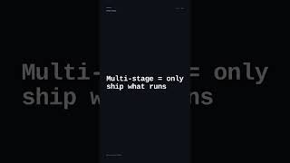 Your Docker images are 10x bigger than they need to be. #Shorts