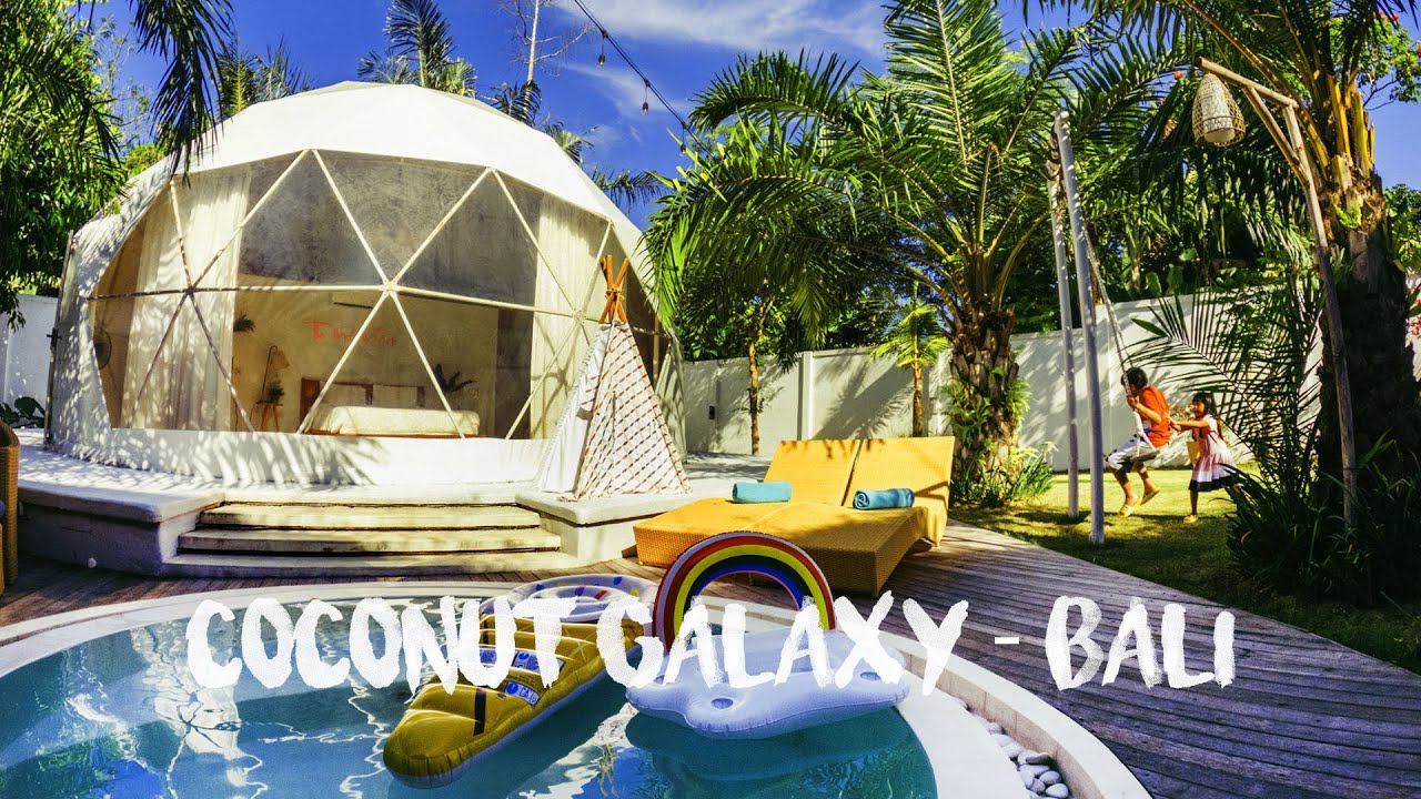 Bali little Igloo Coconut Galaxy YouTube
