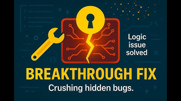 The Breakthrough Fix — Solving a Logic Error Blocking Progress