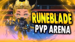 First Look At Maple Story 2 Pvp Arena Runeblade Pvp Gameplay