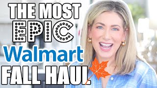 The Most EPIC Walmart Fall Fashion Haul OF ALL TIME!