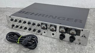 BEHRINGER ベリンガー　 真空管　チューブコンプレッサー　T1952 JUNK Behringer T1952 Vintager Series Tube Composer Model