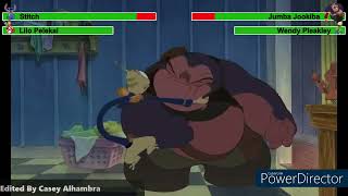 Lilo & Stitch (2002) House Battle with healthbars