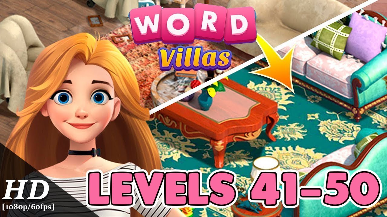 Word Villas Levels 41 - 50 Answers