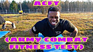 US ARMY ACFT (ARMY COMBAT FITNESS TEST) 2021