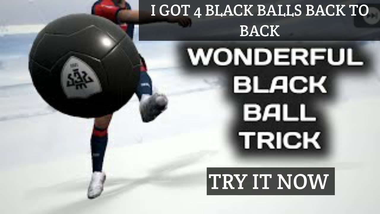 Black Ball Trick IN Worldwide Box Draw. 