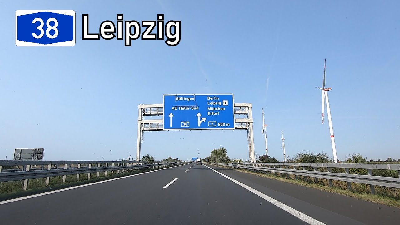 Raststtte A38 Richtung Leipzig
