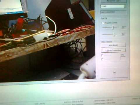 PanTilt OpenCV GUI