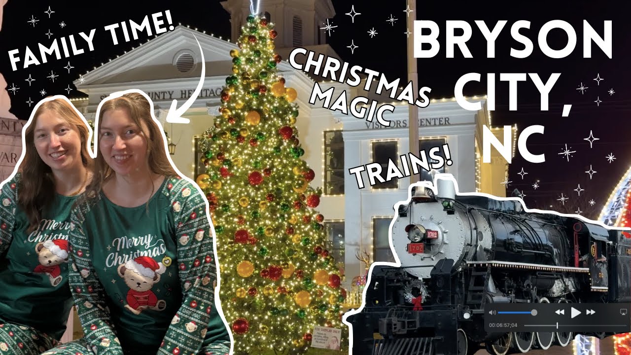 Рождественские каникулы Шли! | Рождество в Брайсон-Сити, Северная Каролина, 2025 | Чем заняться +...
