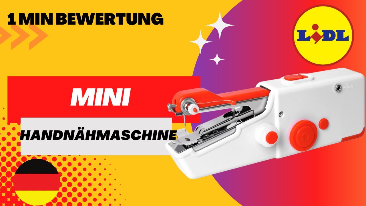 Mini Hand-held Manual Sewing Machine (máquina para costurar manualmente) 