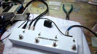 True Bypass Looper Build With Soft Relay Switching - American Loopers Custom Made in the USA screenshot 4
