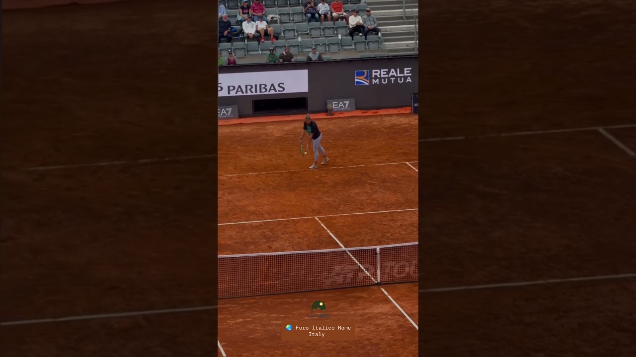 Italian Open 2026 | Tennis Warmup Match | Aryna Sabalenka vs  Qinwen Zheng | Foro Italico Rome Italy