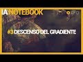 IA NOTEBOOK #3 | Descenso del Gradiente (Gradient Descent) | Programando IA