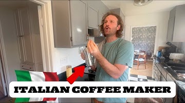 How to Make Coffee using an Italian Coffee Maker | Product Review - Alessi Coffee Maker
