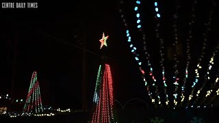 Light display bringing joy to downtown State College