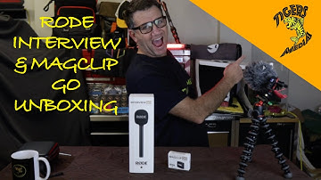 Rode Interview & Magclip GO UNBOXING and testing!