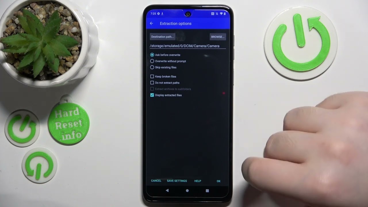 How to Unpack RAR Files on the Motorola G14