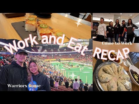 Eat and Work with Me - Go to the Warriors Game and Eat Sushi and Black Bean Noodles