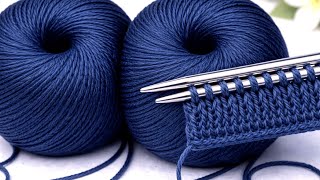ONLY 1 ROW Very Easy Knitting pattern. Scarf, Cardigan, Sweater Models  