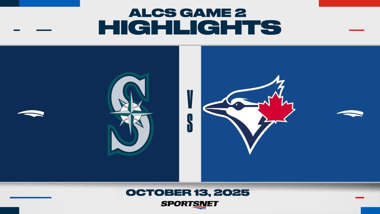 WATCH: MLB ALCS Game 2 Highlights | Mariners vs. Blue Jays – October 13, 2025